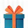 Icon representing exclusive offers, a gift box or voucher